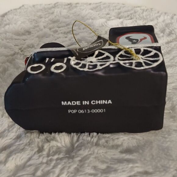 NFL Houston Texans Glass Christmas Ornament - Picture 6 of 7